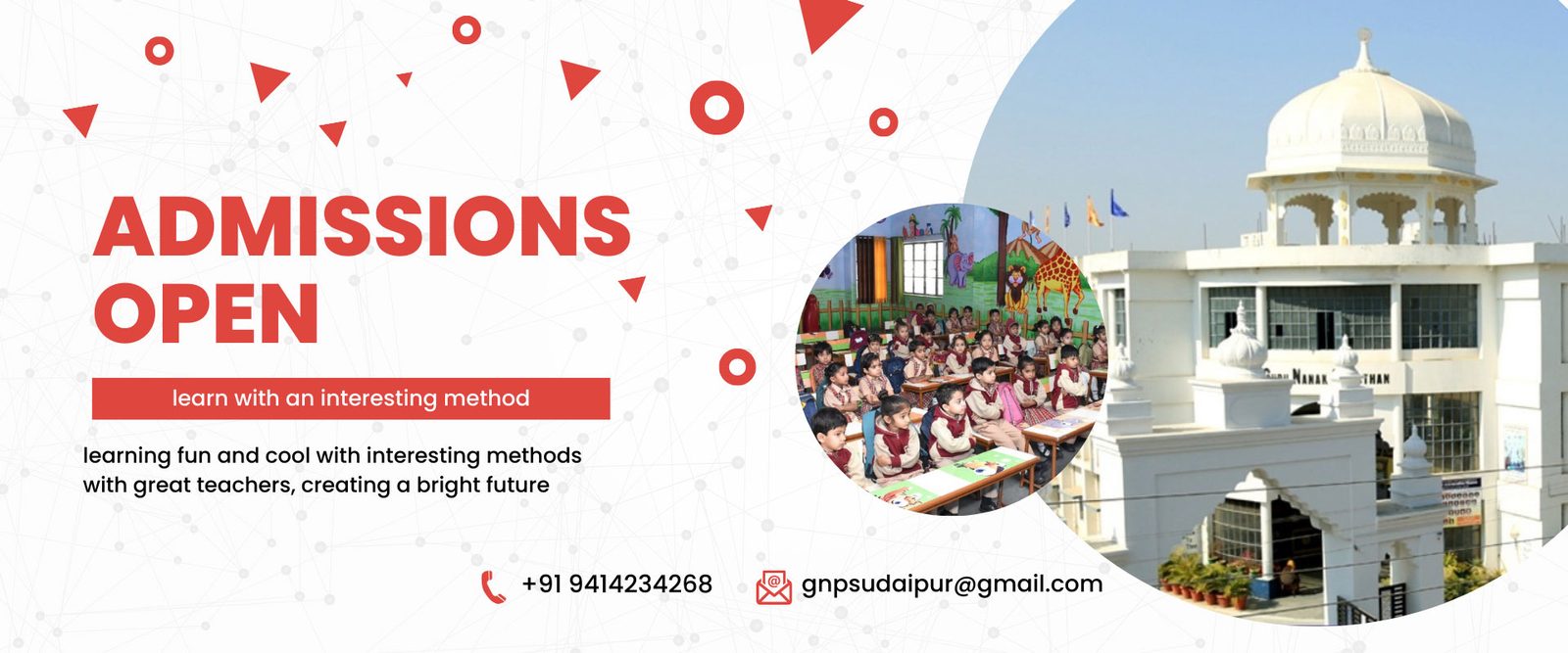 Guru Nanak Public Senior Secondary School, Hiran Magri, Udaipur campus photo