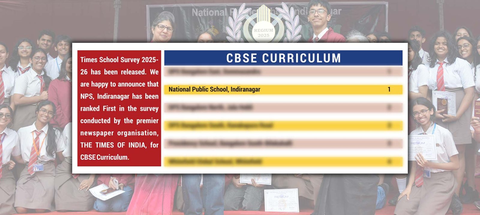 National Public School, Indiranagar