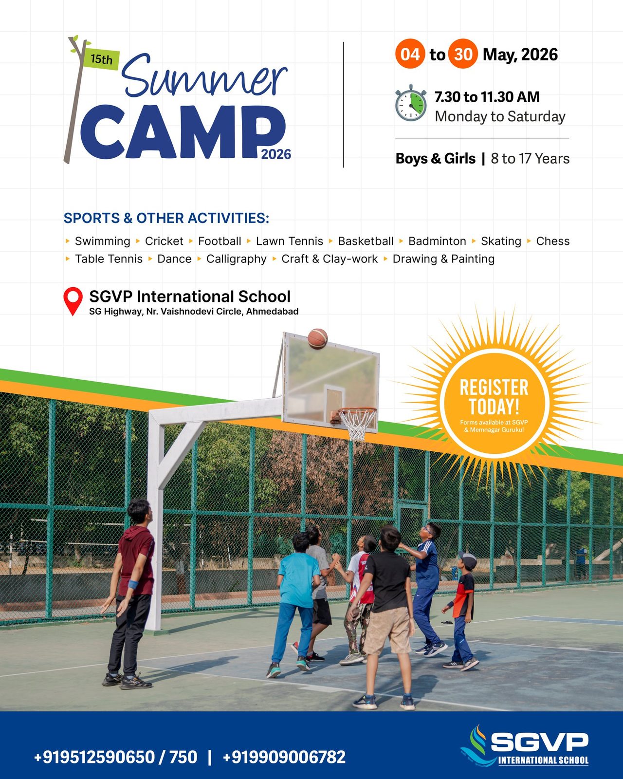 SGVP International School campus