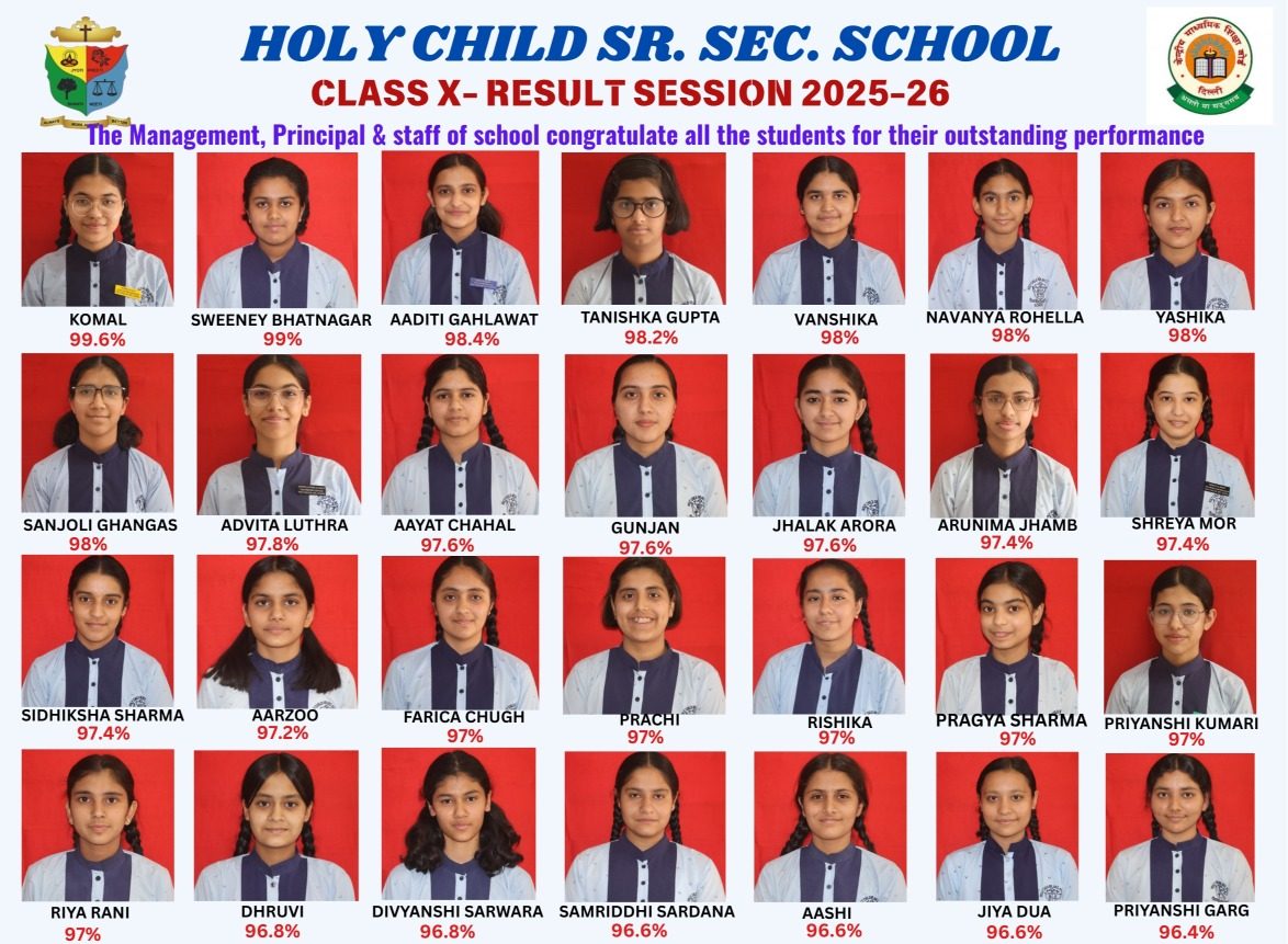 Holy Child Senior Secondary School, Sonipat campus