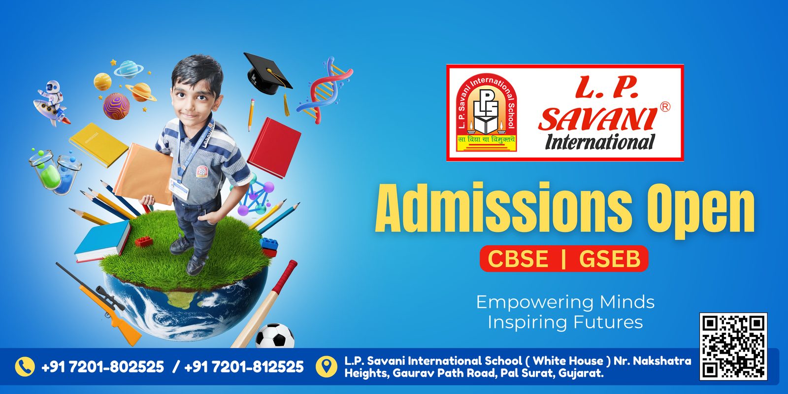 L. P. Savani International School campus