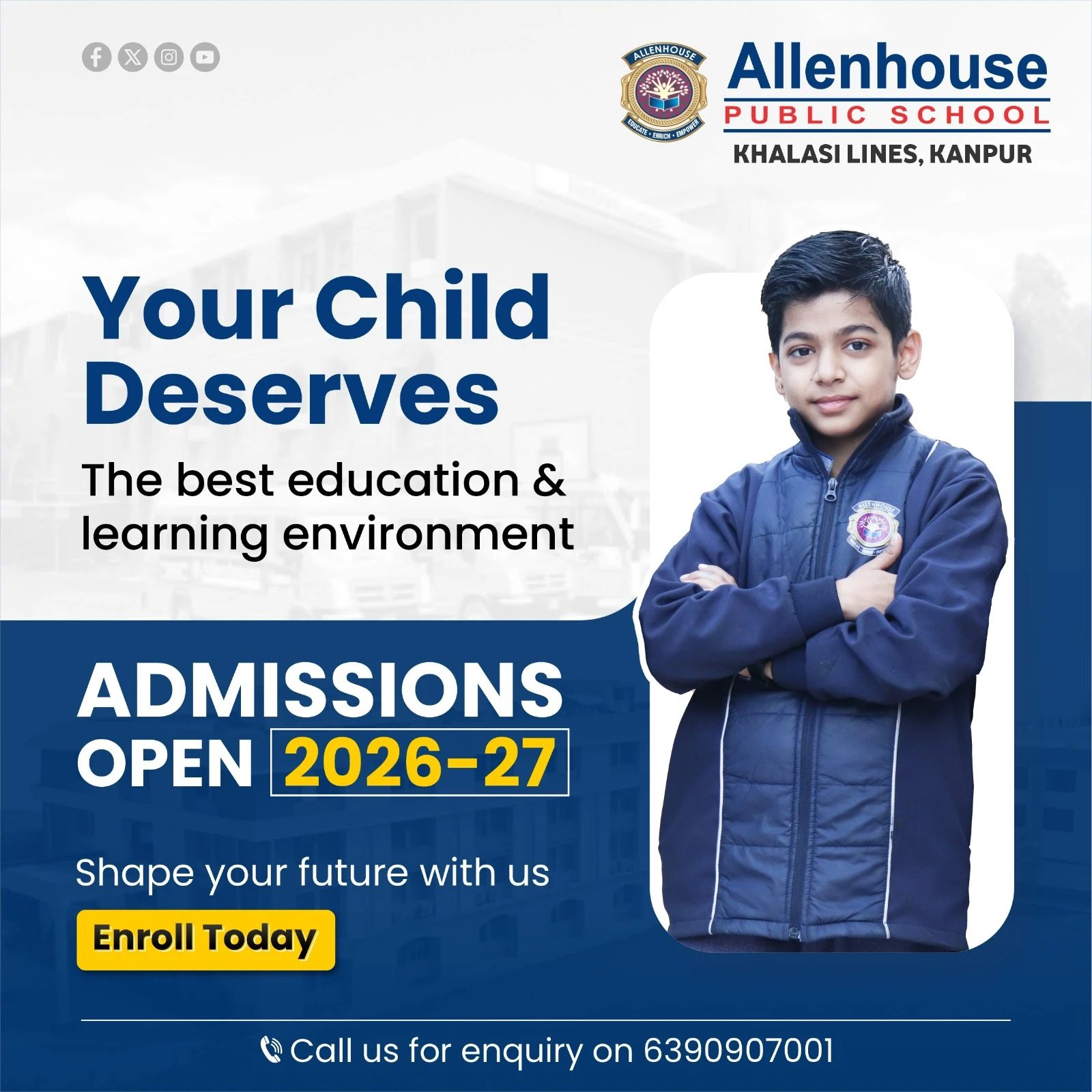 Allenhouse Public School, Khalasi Line campus photo