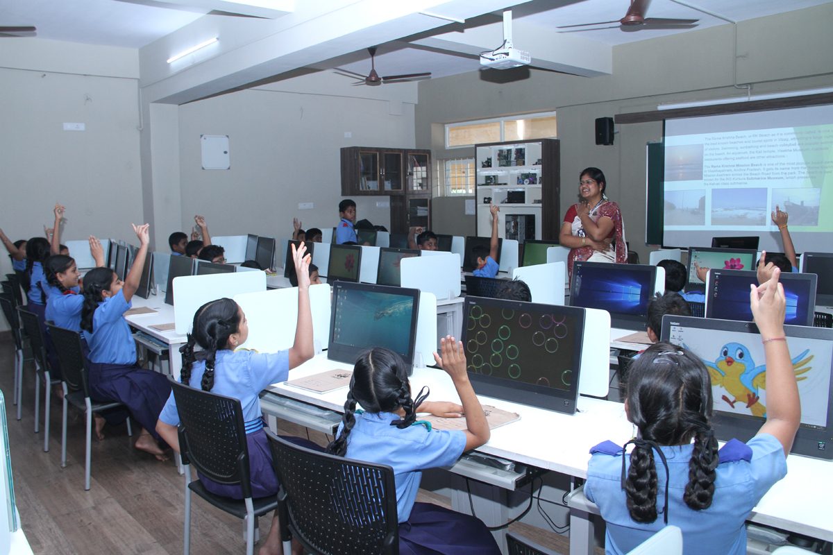 Little Angels School, M.V.P. Colony campus