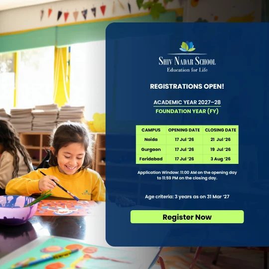 Shiv Nadar School, Faridabad campus photo