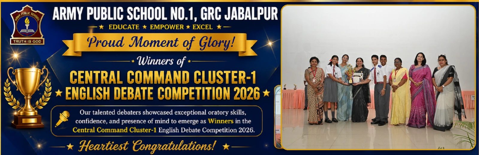 Army Public School No. 1 GRC, Jabalpur photo