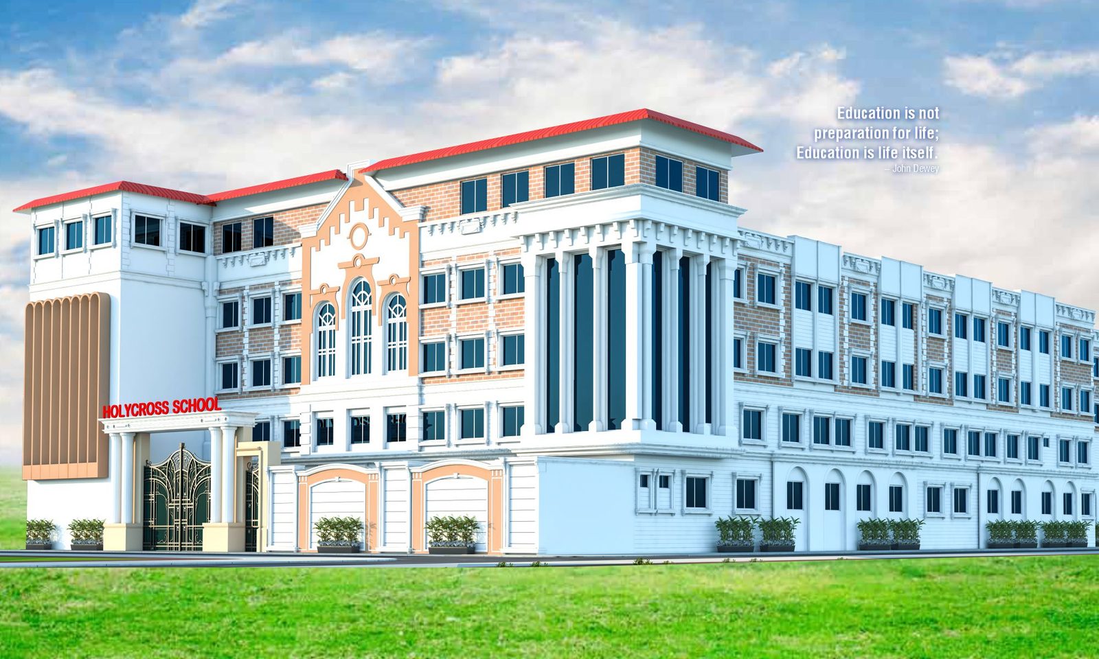 Holy Cross Higher Secondary School, Byron Bazar campus