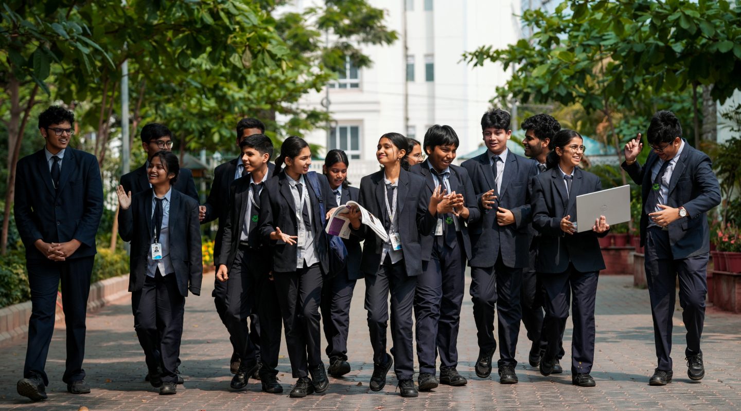 KiiT International School campus photo