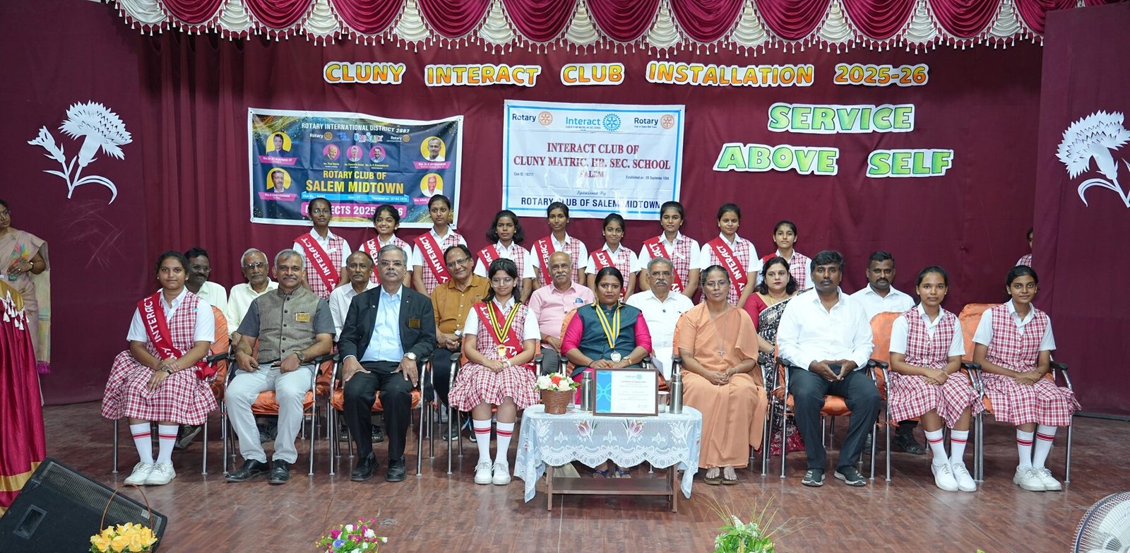 Cluny Matriculation Higher Secondary School campus