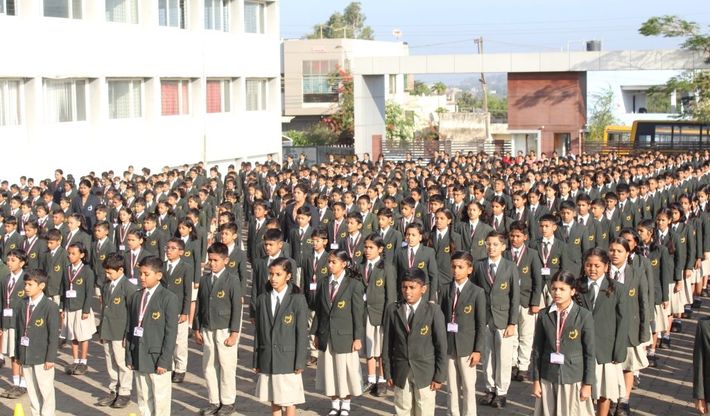 Angadi International School campus